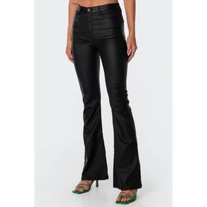 🚫SOLD🚫 Edikted Faux Leather Flare Pants